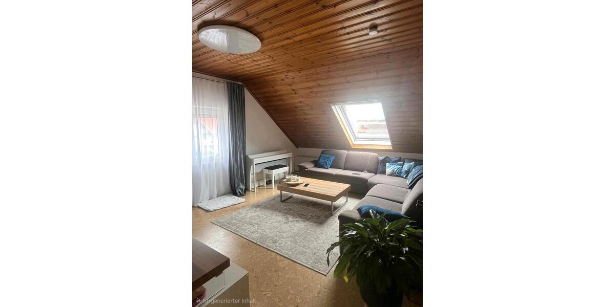 Dachgeschoßwohnung Aichstetten - 4 Zimmer, 84 m&sup2;, 1.150&euro; | Angebot:26018610