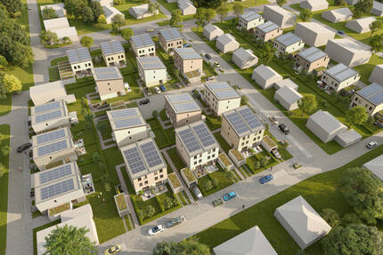 Erstbezug im Niedrigenergiehaus - Doppelhaushälfte in Biblis ab Ende Oktober zur Miete 5 zimmer