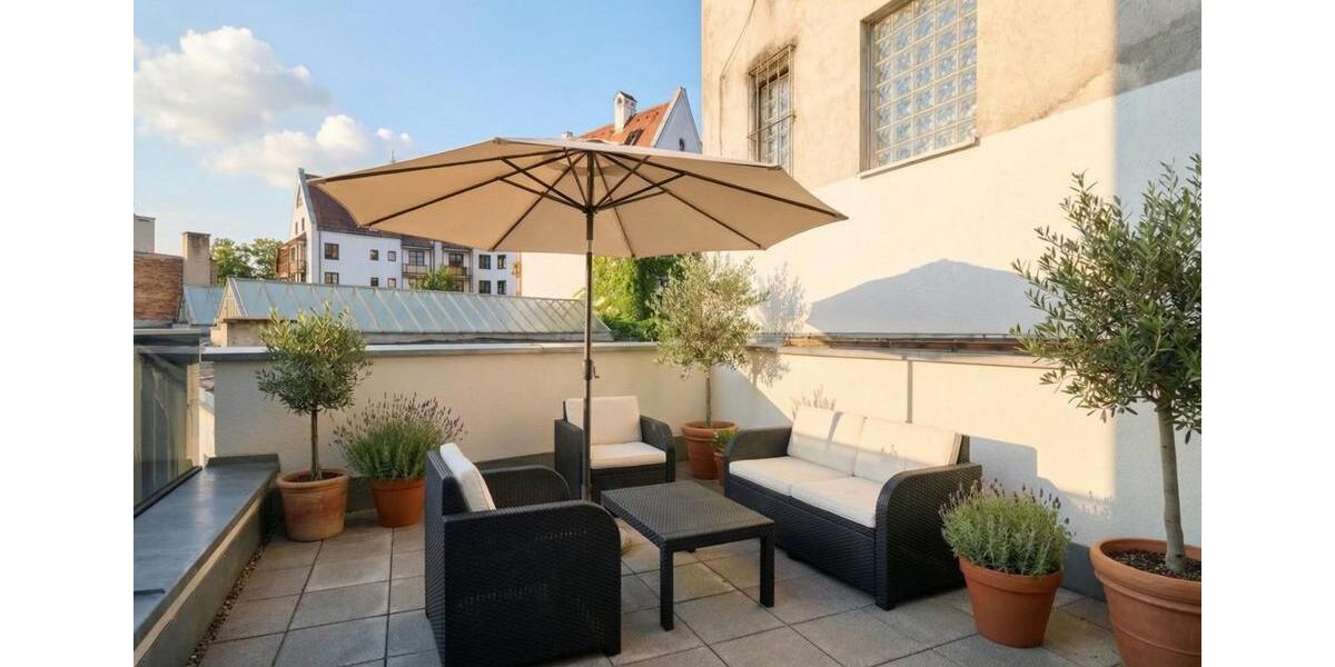 Wohnen auf Zeit Augsburg - 5 Zimmer, 200 m&sup2;, 910&euro; | Angebot:25227978