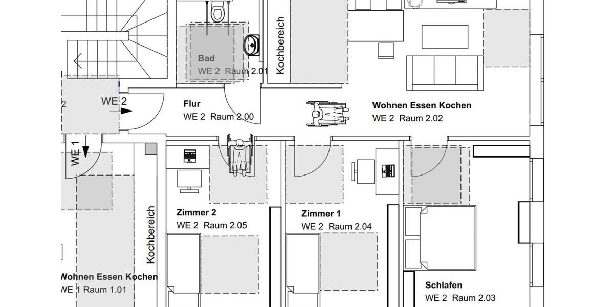 Erdgeschoßwohnung Ilbesheim bei Landau in der Pfalz - 4 Zimmer, 90 m&sup2;, 699&euro; | Angebot:24690602