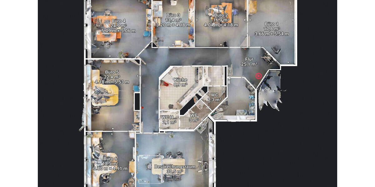 Gewerbeobjekt Magdeburg / Stadtfeld Ost Stadtfeld Ost - 8 Zimmer, 1.688&euro; | Angebot:26807379