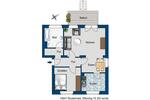 Erdgeschoßwohnung Nauen - 2 Zimmer, 71 m&sup2;, 746&euro; | Angebot:26632402