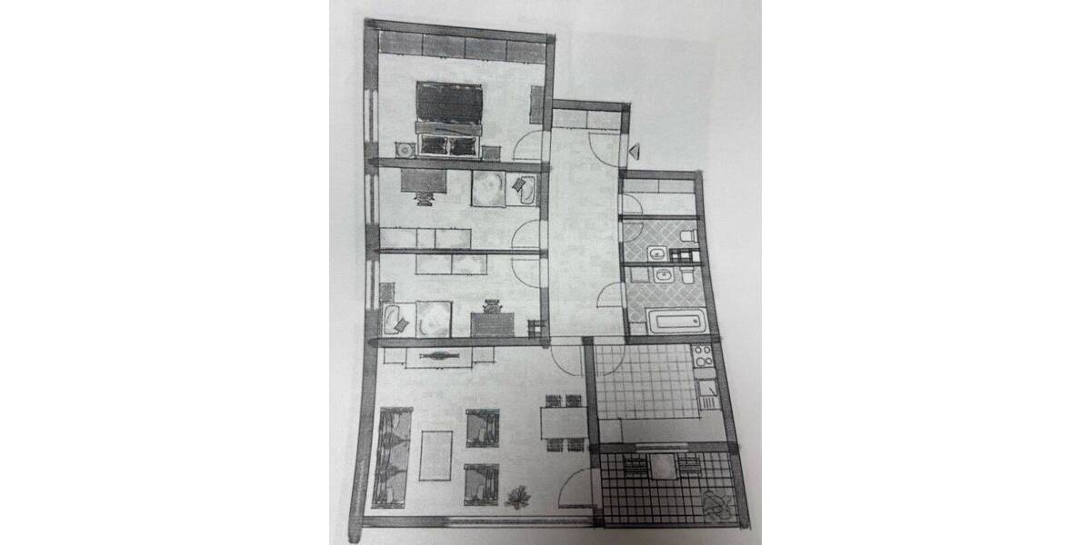 Etagenwohnung Spardorf - 4 Zimmer, 92 m&sup2;, 1.390&euro; | Angebot:26188535