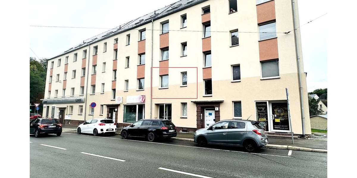 Etagenwohnung Plauen Altstadt - 2 Zimmer, 49 m&sup2;, 260&euro; | Angebot:26167541