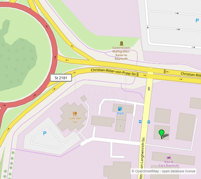 Gewerbeobjekt Bayreuth Industriegebiet - 3 Zimmer, 625&euro; | Angebot:25190252