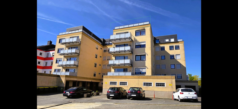 Penthouse-Wohnung mit riesiger Dachterrasse und Fernblick 2 zimmer
