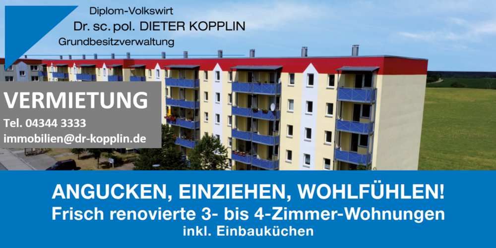 Etagenwohnung Karow Karow - 3 Zimmer, 60 m&sup2;, 340&euro; | Angebot:26805257