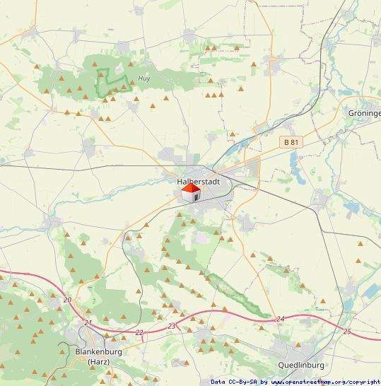 Gewerbeobjekt Halberstadt - 4 Zimmer, 107 m&sup2;, 642&euro; | Angebot:25681816