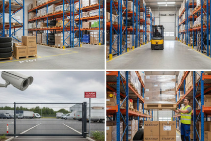 Lagerplatz Lagerfläche Palettenstellplätze Zwischenlager Storage zimmer