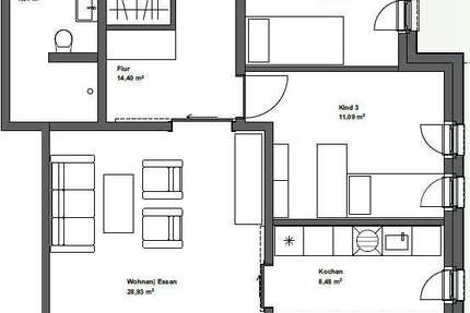 Wohnung Warstein-Belecke Belecke - 5 Zimmer, 112 m&sup2;, 672&euro; | Angebot:25220417