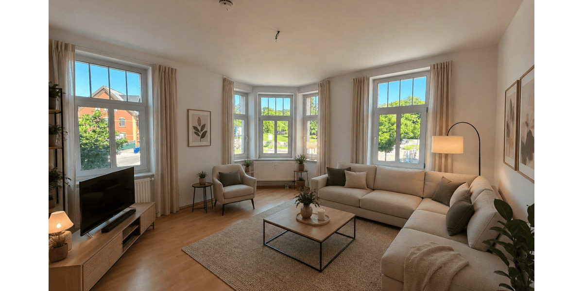 Etagenwohnung Hohenstein-Ernstthal Ernstthal - 3 Zimmer, 87 m&sup2;, 475&euro; | Angebot:26752442