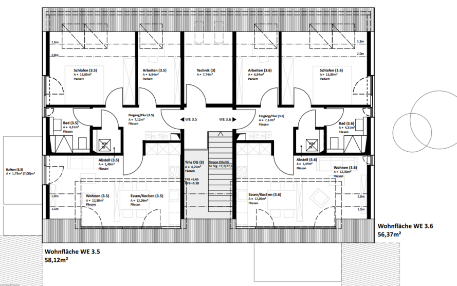 Wohnung zum Mieten in Neckarsulm-Obereisesheim 793,34 € 58.12 m² 3 zimmer