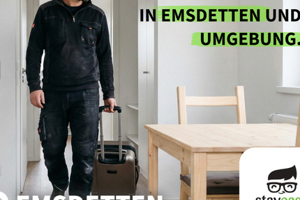 Wohnen auf Zeit Emsdetten - 5 Zimmer, 100 m&sup2;, 20&euro; | Angebot:25618483