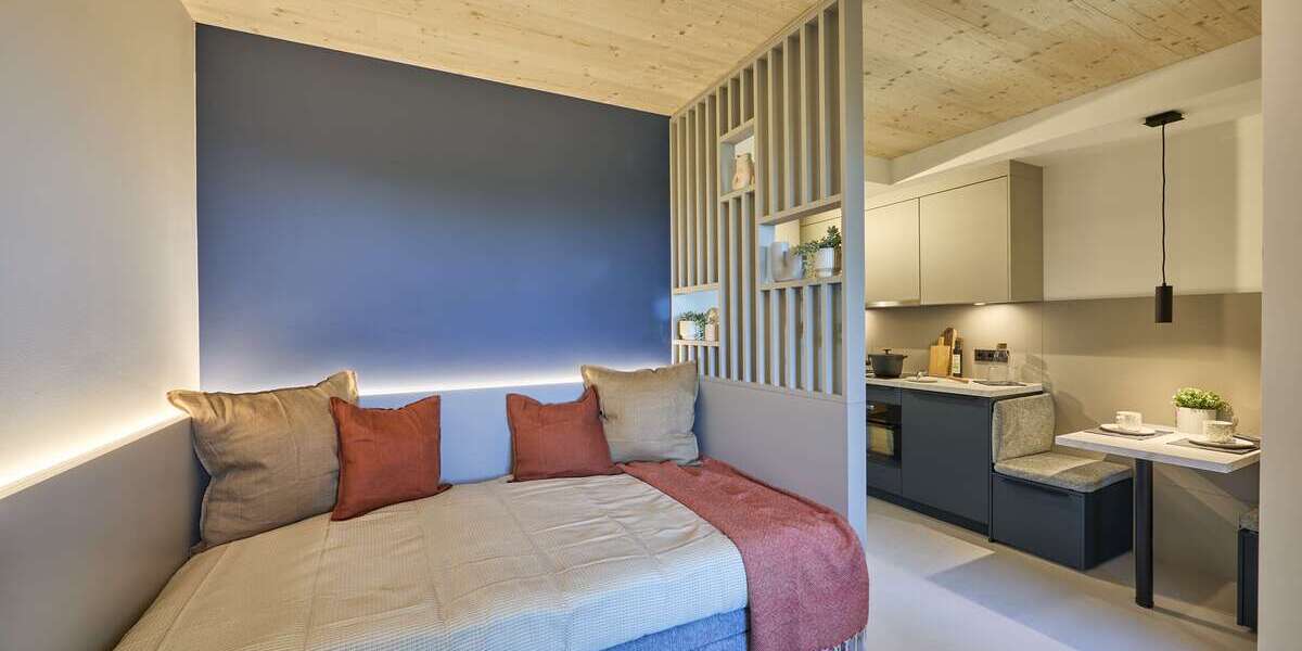 Etagenwohnung Holzkirchen - 1 Zimmer, 26 m&sup2;, 624&euro; | Angebot:24843787