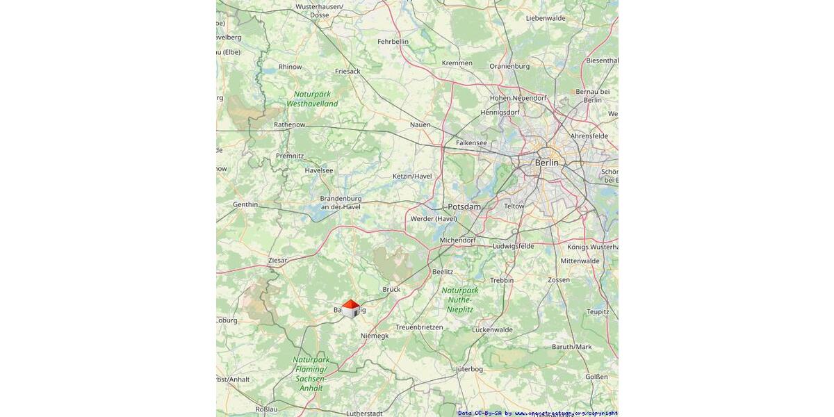 Etagenwohnung Bad Belzig - 1.5 Zimmer, 41 m&sup2;, 496&euro; | Angebot:26288298