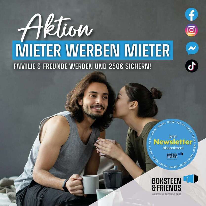 Wohnung zum Mieten in Duisburg 430 € 61.16 m²