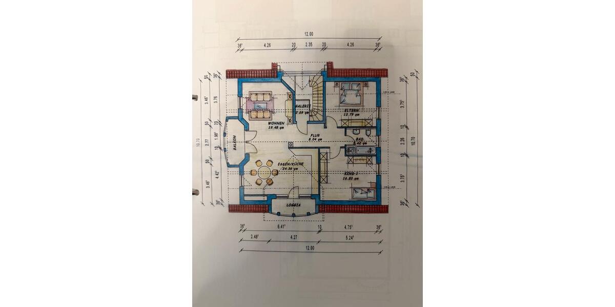Dachgeschoßwohnung Crailsheim - 2 Zimmer, 96 m&sup2;, 950&euro; | Angebot:23739443
