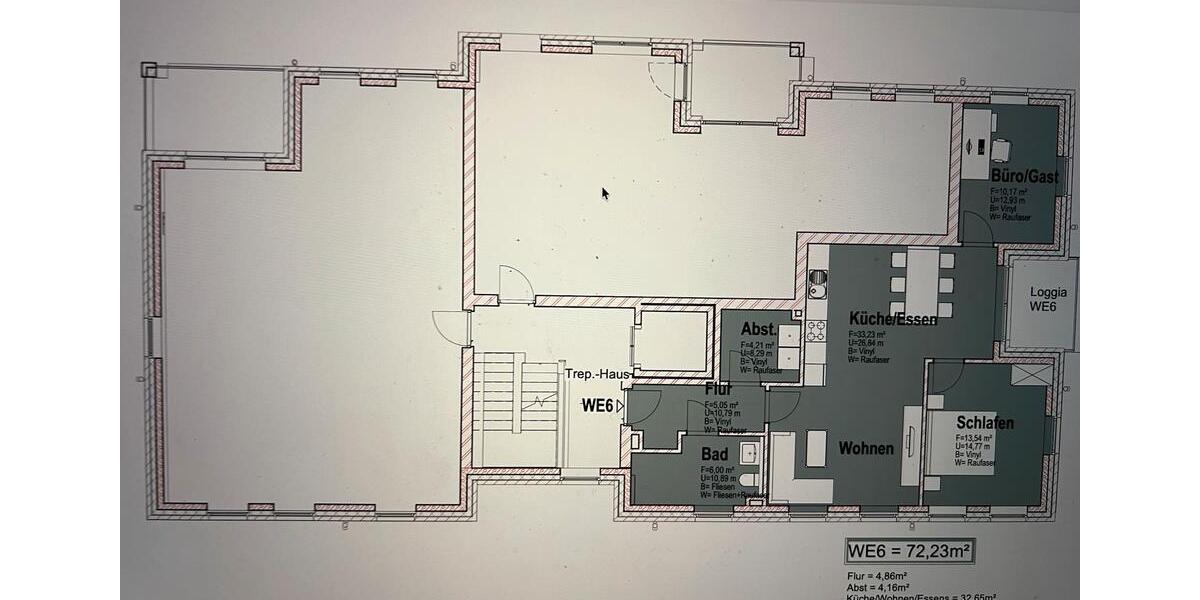 Etagenwohnung Aurich Egels und Wallinghausen - 3 Zimmer, 72 m&sup2;, 900&euro; | Angebot:26693504