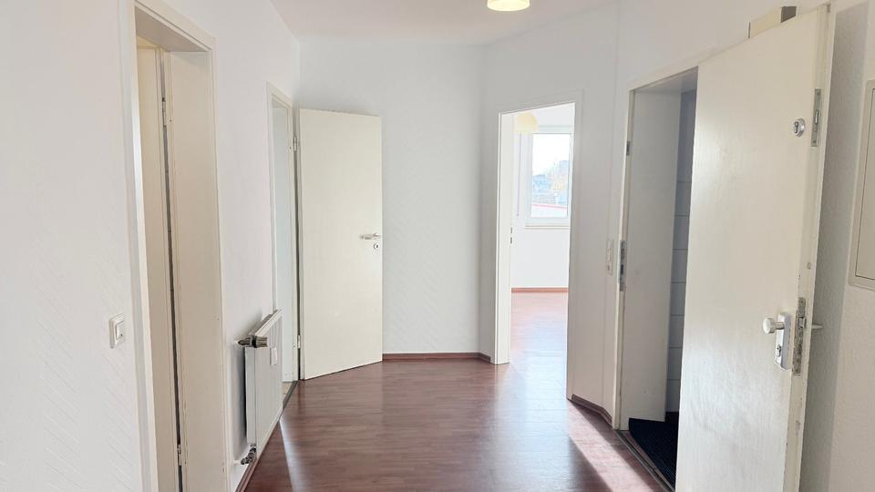 Erste eigene Bude oder Traumpaar-Nest? Schicke Dachgeschosswohnung mit gr. Balkon, BM-City – jetzt frei! 2 zimmer