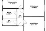 Etagenwohnung Großröhrsdorf - 3 Zimmer, 58 m&sup2;, 460&euro; | Angebot:26273630