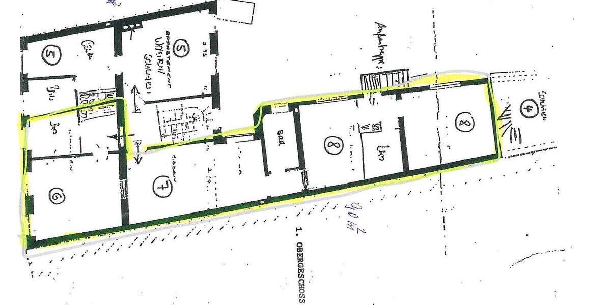 Etagenwohnung Bonn Endenich - 4 Zimmer, 90 m&sup2;, 1.350&euro; | Angebot:25938685