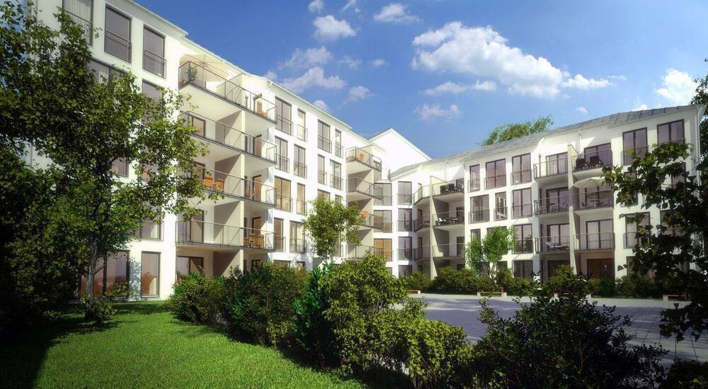 *ZENTRAL*RUHIG* 3 Zimmer Whg m. kl.Terrasse, EBK, Abstellr., TG, Aufzug, Bad m. Fenster