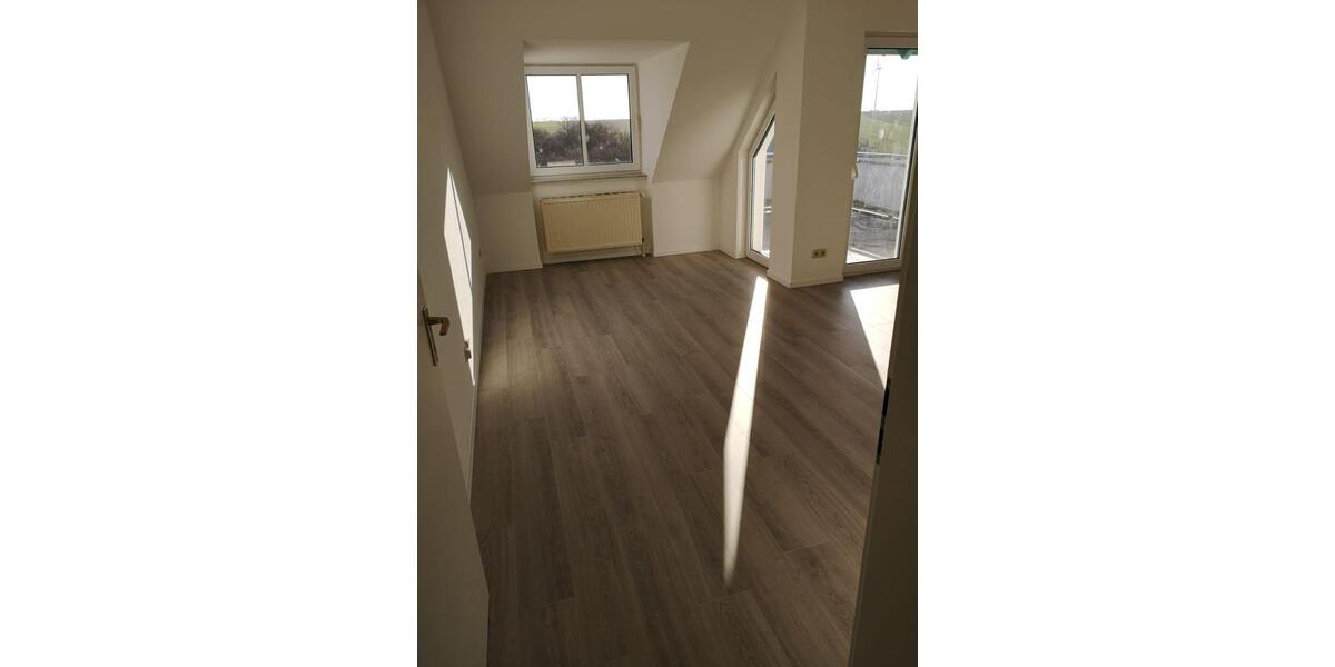 Lichtdurchflutete komplett renovierte 2-Raum-Wohnung mit Balkon und Stellplatz sowie Blick in die freie Natur in Schwaneberg 2 zimmer