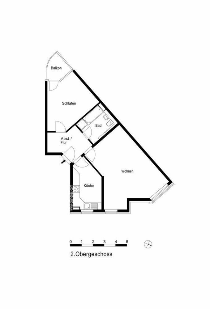 Renoviert: Stilvolle 2-Zimmer-Wohnung m. Balkon in Grünau - Ruhig, Modern und Zentrumsnah - neue EBK