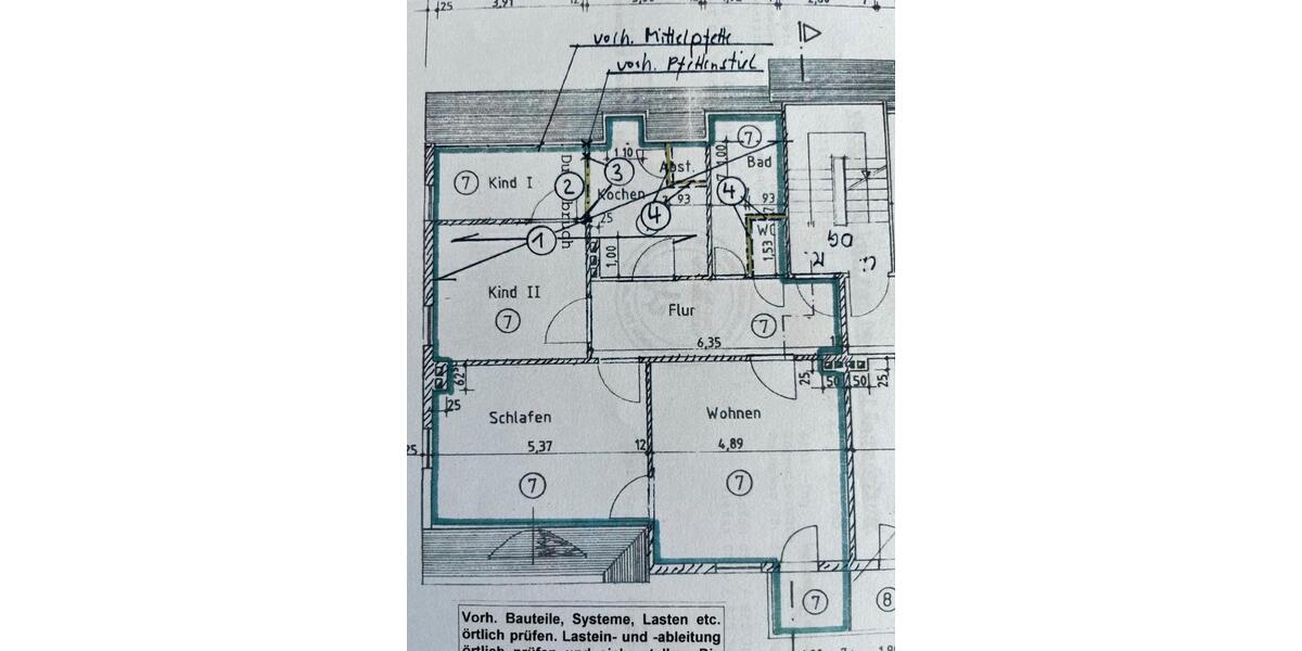 Dachgeschoßwohnung Göttingen Oststadt - 4 Zimmer, 98 m&sup2;, 1.500&euro; | Angebot:26272823