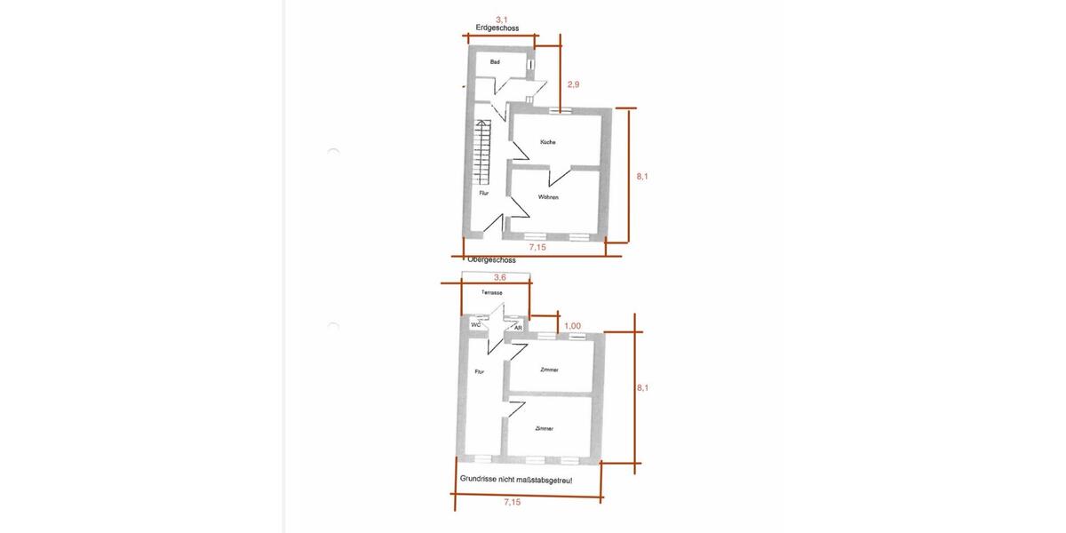 Einfamilienhaus Vilshofen an der Donau - 3 Zimmer, 100 m&sup2;, 850&euro; | Angebot:26480785