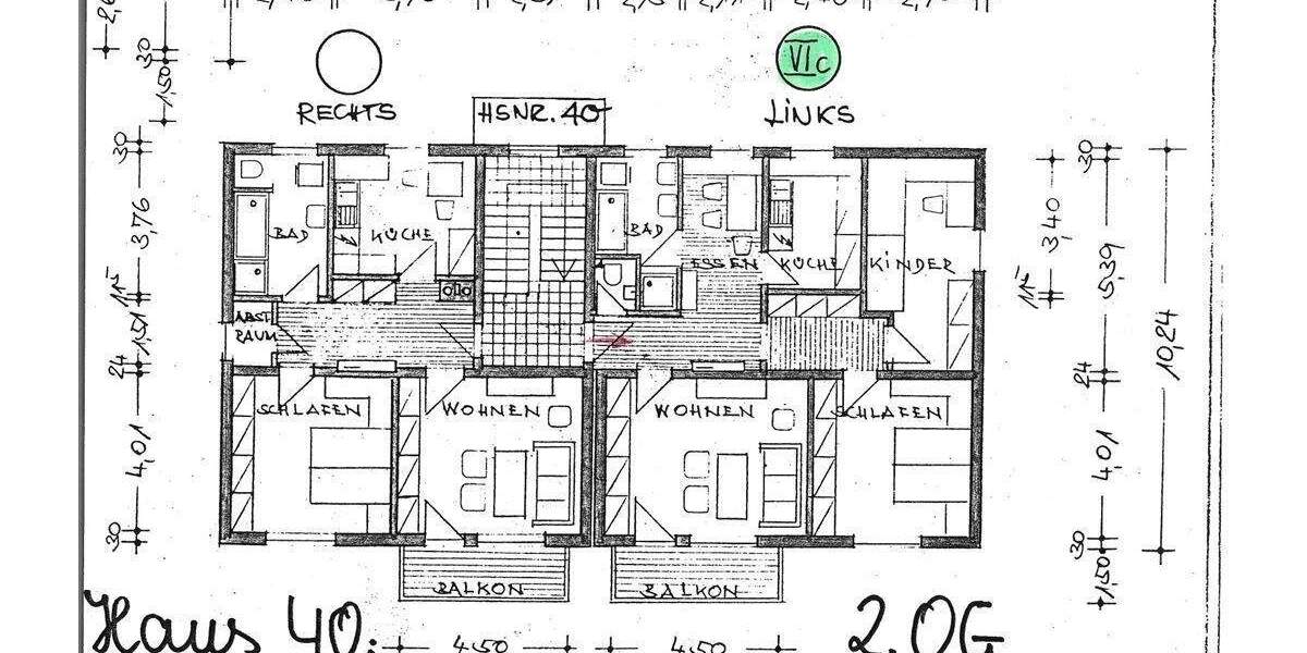 Etagenwohnung Nattheim - 3 Zimmer, 85 m&sup2;, 700&euro; | Angebot:24670374