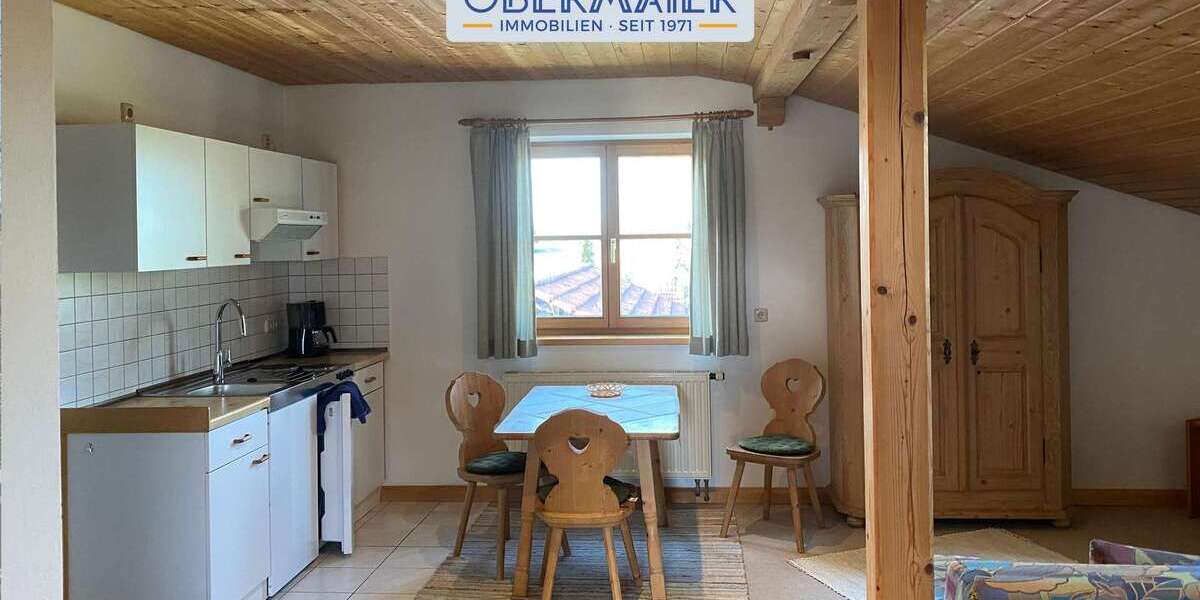 Etagenwohnung Eglfing - 2 Zimmer, 42 m&sup2;, 650&euro; | Angebot:25940957