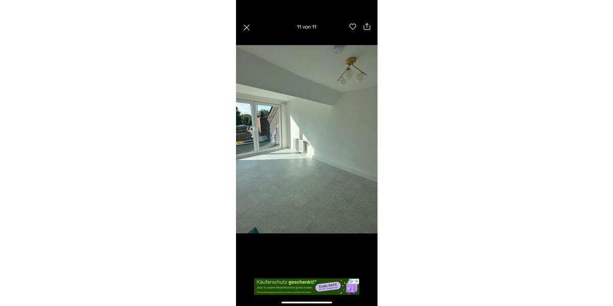 Dachgeschoßwohnung Mönchengladbach Süd - 3.5 Zimmer, 80 m&sup2;, 800&euro; | Angebot:24962609