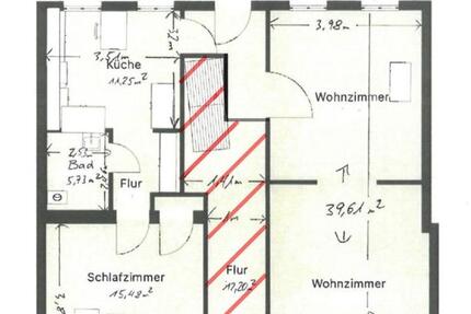 Gepflegte 3-Zimmer-Wohnung