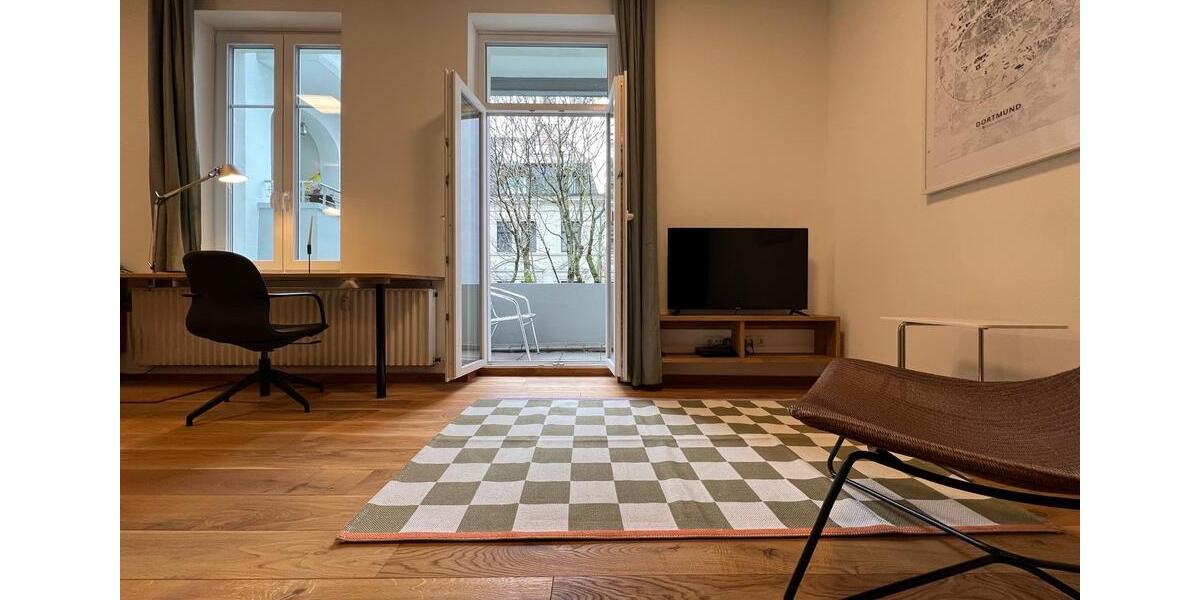 Wohnen auf Zeit Dortmund Innenstadt Ost - 1.5 Zimmer, 32 m&sup2;, 1.020&euro; | Angebot:24673366