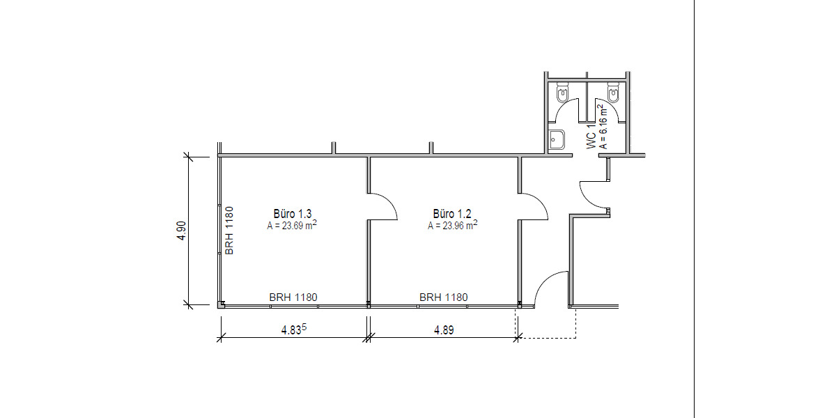 Gewerbeobjekt Freiburg im Breisgau Brühl - 520&euro; | Angebot:25775650