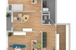 Etagenwohnung Güstrow - 4 Zimmer, 94 m&sup2;, 1.125&euro; | Angebot:26661628