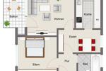 Erstbezug nach Sanierung mit Balkon: Schöne 2,5-Zimmer DG-Wohnung