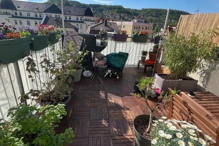 ANFRAGESTOP! 3-Raum-AltbauWohnung mit Dachterrasse, Zentrumsnah