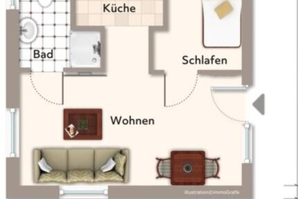1,5-Zi-Wohnung in Pirna-Graupa – in Renovierung zimmer