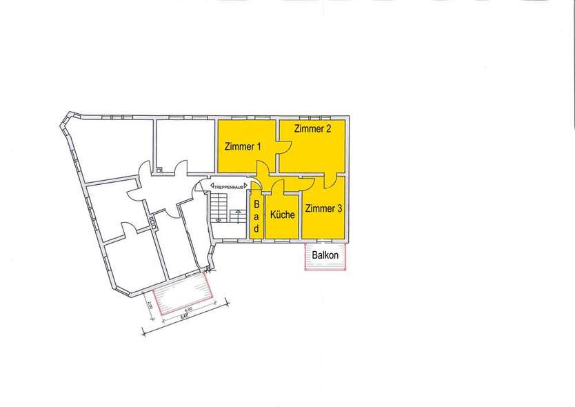 Wohnung zum Mieten in Celle 693 € 70 m²