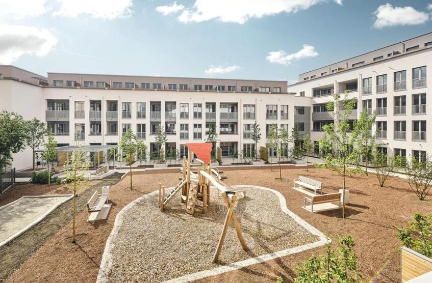 Neubau-3-Zimmer-Dachterrassenwohnung in München-Haar zu vermieten zimmer