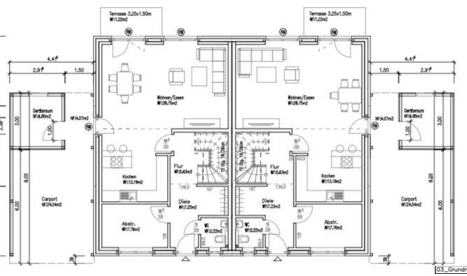 Doppelhaushälfte Sittensen - 5 Zimmer, 167 m&sup2;, 1.950&euro; | Angebot:26690439