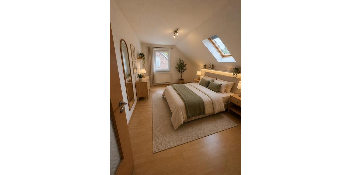 Dachgeschoßwohnung Westoverledingen - 3 Zimmer, 78 m&sup2;, 700&euro; | Angebot:26611284