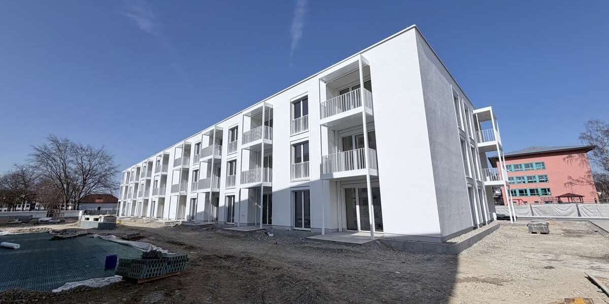 Etagenwohnung Aichach - 2 Zimmer, 66 m&sup2;, 950&euro; | Angebot:25525934