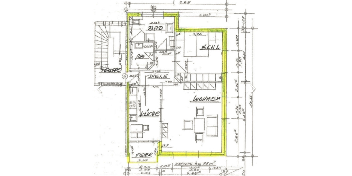 2 ZKB Wohnung 2 zimmer