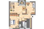Etagenwohnung Bremerhaven Schiffdorferdamm - 3 Zimmer, 76 m&sup2;, 589&euro; | Angebot:26629317