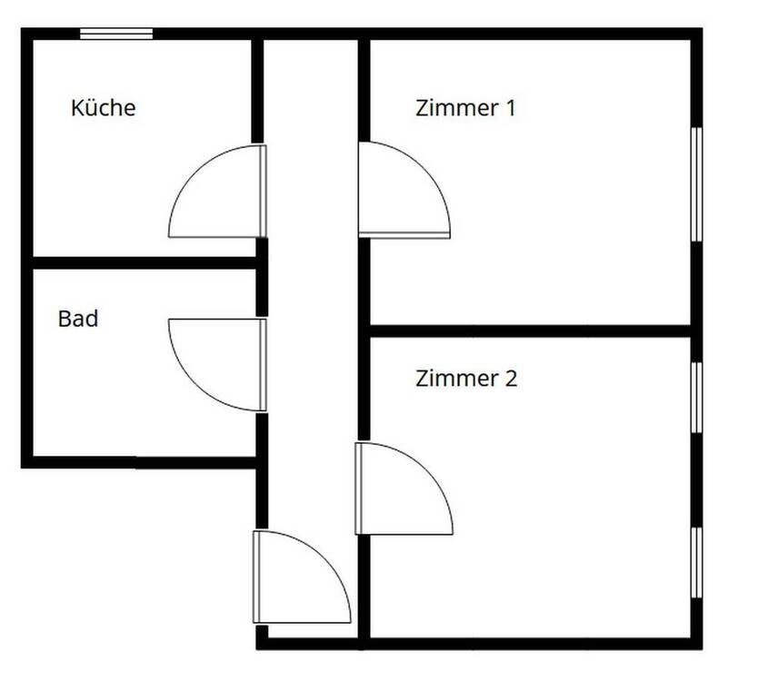 2 Zimmer Wohnung in Kassel zu vermieten