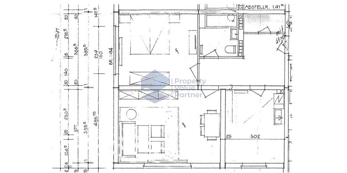 Etagenwohnung Wolfsburg Rabenberg - 2 Zimmer, 60 m&sup2;, 520&euro; | Angebot:25798694