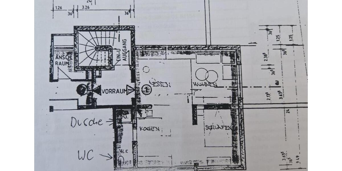 Etagenwohnung Roth - 2 Zimmer, 54 m&sup2;, 650&euro; | Angebot:26698903